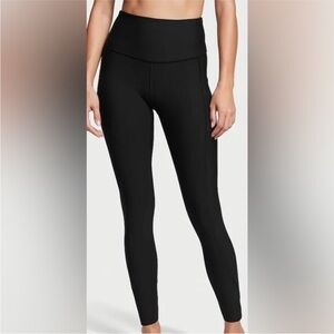 High-Waist Black Women's Leggings
